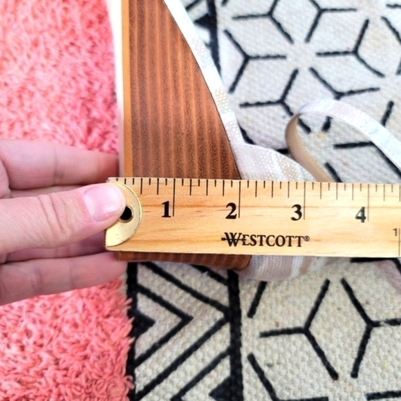 VAN ELI TEXTURED WEAVE EARTH TONES WEDGE SANDAL, SZ 9 - Picture 16 of 16